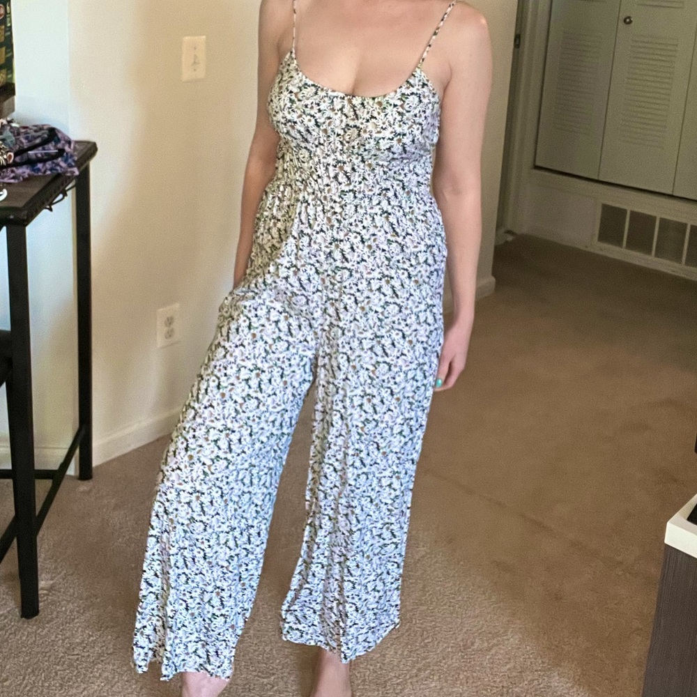 Medium Daisy print  jumpsuit